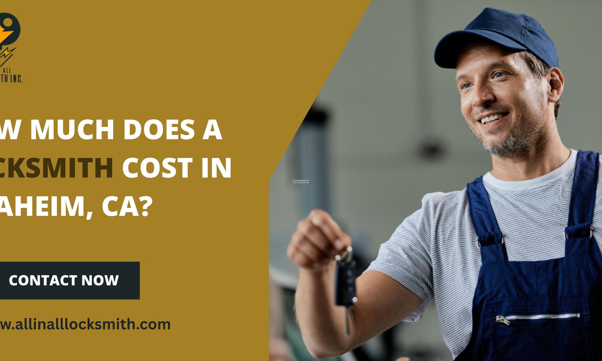 How Much Does a Locksmith Cost in Anaheim, CA